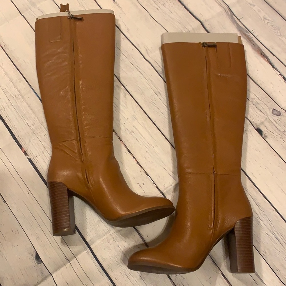 Kenneth Cole Tall Brown Bootie - Size 6